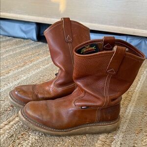 Men's Brown Leather Boots